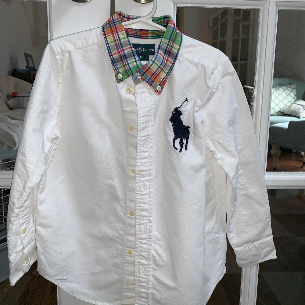 Special edition Ralph Lauren white shirt